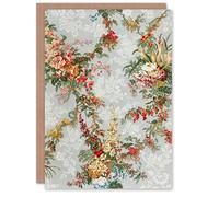 Artery8 Sir Matthew Digby Wyatt Art Card Elegant Vintage Flower Pattern