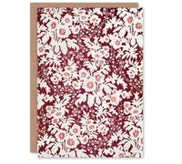 Artery8 Sir Matthew Digby Wyatt Art Card Vintage Silk Floral Pattern