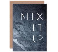 Wee Blue Coo Slate Kitchen Mix It Up Greeting Card With Envelope Inside Premium Quality