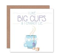 Artery8 Song Lyric Big Cup Funny Quote Card Artery8 Multicolor