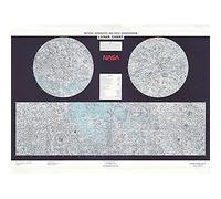 Artery8 Space NASA 1979 Lunar Chart Moon Map Data Diagram Art Print Canvas Premium Wall Decor Poster Mural