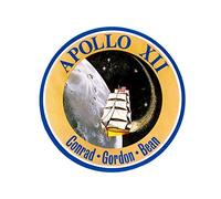 Artery8 Space NASA Apollo 12 Mission Emblem Badge Patch Art Print Canvas Premium Wall Decor Poster Mural