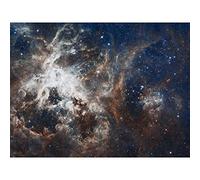 Artery8 Space Nasa Esa Hubble Tarantula Nebula Premium Wall Art Canvas Print 18X24 Inch