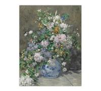 Artery8 Spring Bouquet in Vase Large Wall Art Poster Print 18X24 Inch Artwork By Renoir : Floral Bouquet Still Life Ideal For Dining Or Bedroom Bringing Colour Elegance And Vintage Calm