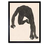 Artery8 Stolk Anatomical Study Neck Arm Leg Muscles Man Art Print Framed Poster Wall Decor 12x16 inch