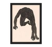 Artery8 Stolk Anatomical Study Neck Arm Leg Muscles Man Artwork Framed Wall Art Print 18X24 Inch