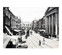 Artery8 Stuart High Street Southampton Vintage Photograph Unframed Wall Art Print Poster Home Decor Premium