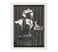Artery8 Stylised Calla Lily Flowers De Mesquita Wall Art Poster Print 12X16"
