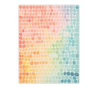 Artery8 Unframed Wall Art Sunset On Sea Gradient Pastel Abstract Artwork Geometric Minimalist - 12X16 Inch