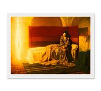 Artery8 Tanner The Annunciation A4 Artwork Framed Wall Art Print