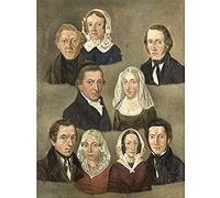 Artery8 Teenstra Portrait Of The Artists Parents Painting Art Print Canvas Premium Wall Decor Poster Mural