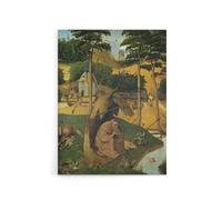 Artery8 Temptations of Saint Anthony Bosch Canvas Wall Art Print | Size: W18" x H24" Artery8 Multicolor W18" x H24"