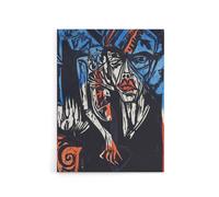 Artery8 The Agonies of Love Ernst Ludwig Kirchner Canvas Wall Art | Size: W18" x H24" Artery8 Multicolor W18" x H24"