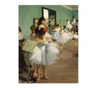 Artery8 The Dance Class Ballet Studio Degas Vintage Wall Art Poster Print 12X16"