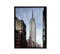 Artery8 The Empire State Building Carol M Highsmith Framed Canvas Wall Art | Size: W18" x H24" Artery8 Multicolor W18" x H24"