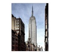 Artery8 The Empire State Building Carol M Highsmith Wall Art Poster Print 12X16"