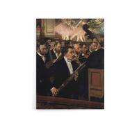 Artery8 The Orchestra at the Opera Edgar Degas Vintage Canvas Wall Art | Size: W18" x H24" Artery8 Multicolor W18" x H24"