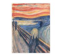 Artery8 The Scream Iconic Painting Large Wall Art Poster Print 18X24 Inch Artwork By Munch : World Famous Expressionist Piece Ideal For Living Room Adding Drama Energy And Timeless Style