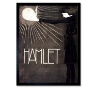 Wee Blue Coo Theatre Stage Play Hamlet Shakespeare Netherlands Art Print Framed Poster Wall Decor 12X16 Inch