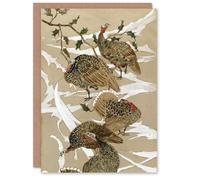 Artery8 Theo van Hoytema Art Card Eight Turkeys Painting Detail