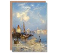 Artery8 Thomas Moran A View of Venice Grand Canal Blank Art Greeting Card