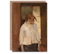 Artery8 Toulouse Lautrec Art Card At Montrouge Rosa La Rouge