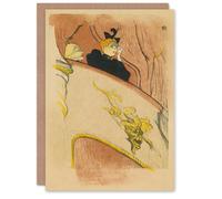Artery8 Toulouse Lautrec Art Card Box Sit with Gilded Mask Sketch
