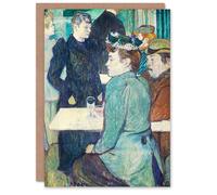 Artery8 Toulouse Lautrec Art Card Corner in Moulin de la Galette