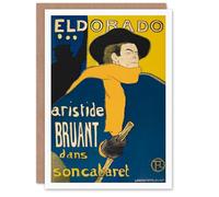 Artery8 Toulouse Lautrec Art Card El Dorado Aristide Bruant