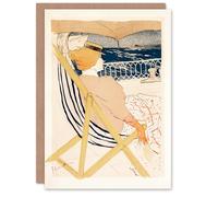Artery8 Toulouse Lautrec Art Card Ocean Cruise Passenger