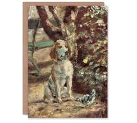 Artery8 Toulouse Lautrec Art Card The Artists Dog Fleche