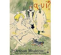 Artery8 Toulouse-Lautrec Modern Artisan Andre Marty Advert Art Print Canvas Premium Wall Decor Poster Mural