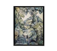 Artery8 Trees in Bird Garden Iver Heath Paul Nash Framed Canvas Wall Art Print | Size: W24" x H32" Artery8 Multicolor W24" x H32"