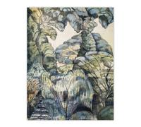 Artery8 Trees In Bird Garden Iver Heath Paul Nash Wall Art Poster Print 12X16"