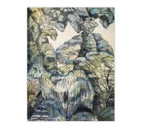 Artery8 Trees in Bird Garden Iver Heath Paul Nash Wall Art Poster Print | Size: W18" x H24" Artery8 Multicolor W18" x H24"