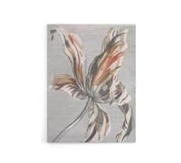 Artery8 Tulip Flower Bloom Floral Painting Teyler Canvas Wall Art in White | Size: W24" x H32" Artery8 White W24" x H32"