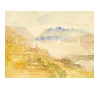 Artery8 Turner Ivrea Painting Large XL Wall Art Canvas Print