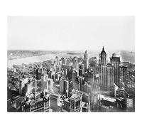 Artery8 Underhill New York From Woolworth Building 1913 Photo Premium Wall Art Canvas Print 18X24 Inch