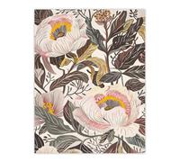 Artery8 Unframed Wall Art Blooming Pink Peonies Elegant Floral Design - 12X16 Inch