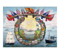Artery8 Unframed Wall Art Book Cover British Empire Seamen's Hospital - 12X16 Inch