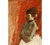 Artery8 Unframed Wall Art Edgar Degas Ballet Dancer With Arms Crossed - 12X16 Inch