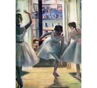 Artery8 Unframed Wall Art Edgar Degas Three Dancers A Practice Room Old Master Painting - 12X16 Inch
