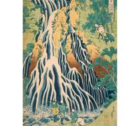 Artery8 Unframed Wall Art Hokusai Kirifuri Waterfall Mount Kurokami Shimotsuke - 12X16 Inch