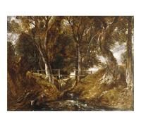 Artery8 Unframed Wall Art John Constable The Dell At Helmingham Park - 12X16 Inch