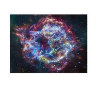 Artery8 Unframed Wall Art Nasa James Webb Telescope Cassiopeia A (Cas A) Composite Art Print - 12X16 Inch