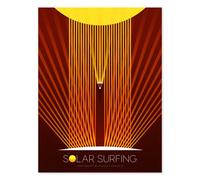 Artery8 Unframed Wall Art Nasa Solar Surfing Innovative Advanced Concepts - 12X16 Inch