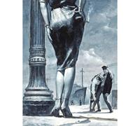 Artery8 Unframed Wall Art Pulp Fiction Cover Sailor Illustration Story - 12X16 Inch