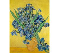 Artery8 Unframed Wall Art Van Gogh Irises Painting - 12X16 Inch