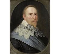 Artery8 Unframed Wall Art Van Mierevelt Portrait Gustav Adolf Ii King Sweden - 12X16 Inch