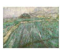 Artery8 Unframed Wall Art Vincent Willem Van Gogh Dutch Rain - 12X16 Inch